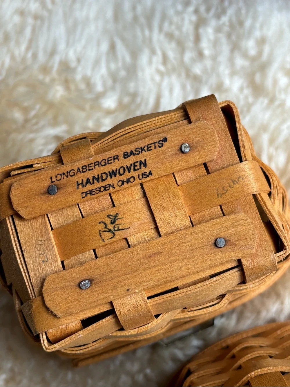 Vintage 90’s Longaberger Baskets